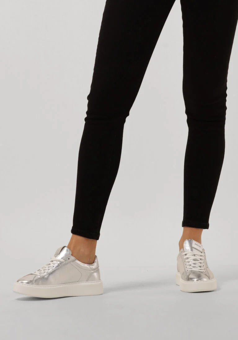 NUBIKK zilveren nubikk lage sneakers vince tora dames