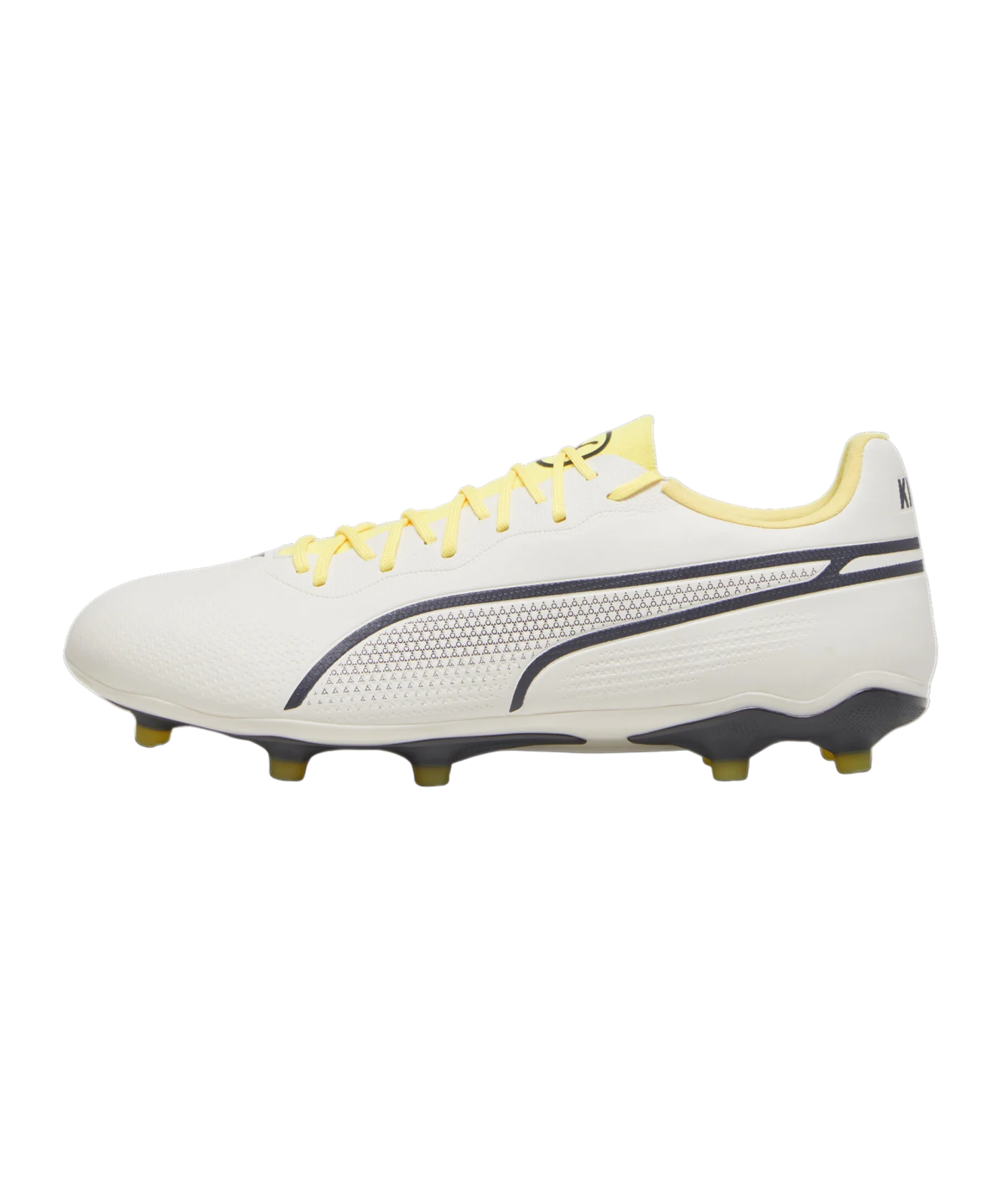 PUMA KING Pro FG/AG Voltage Weiss Grau Gelb F03