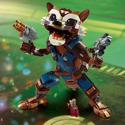 LEGO Super Heroes 76282 Rocket og Groot som liten