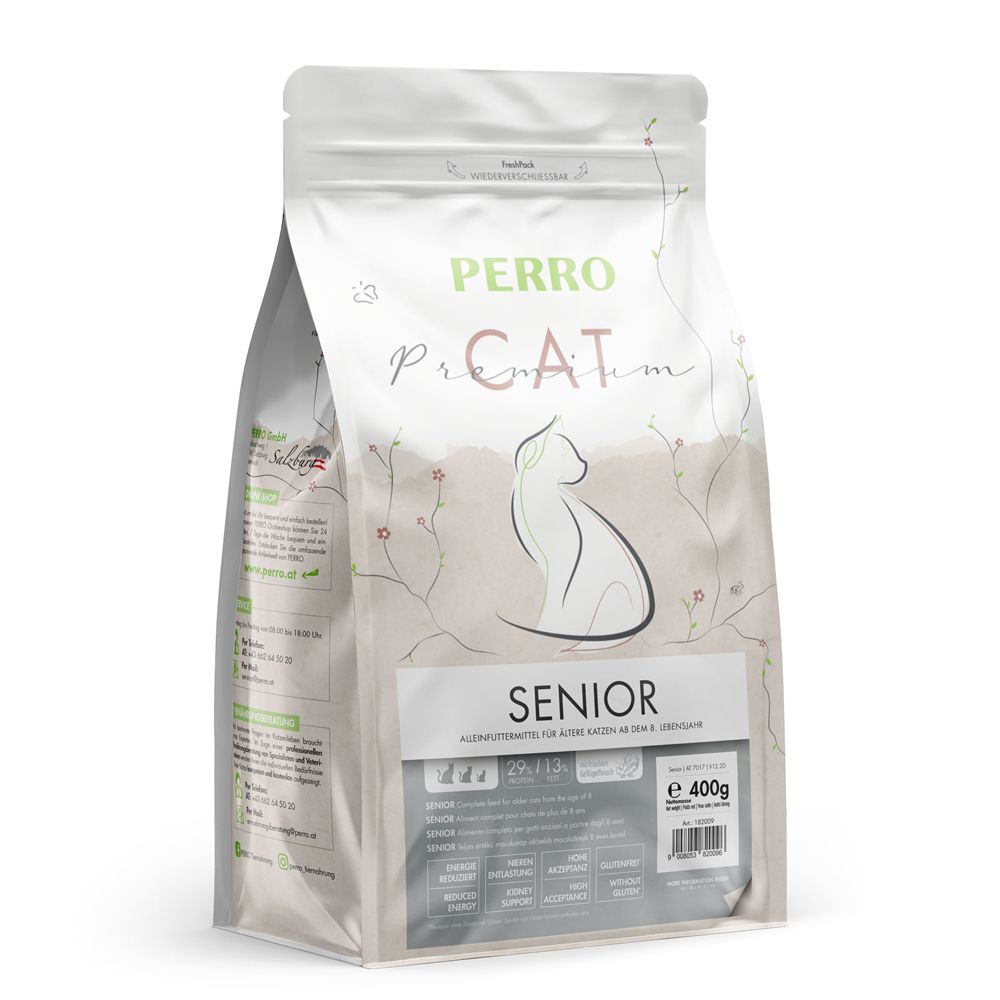 PERRO Cat Premium - Senior - Trockenfutter Katze