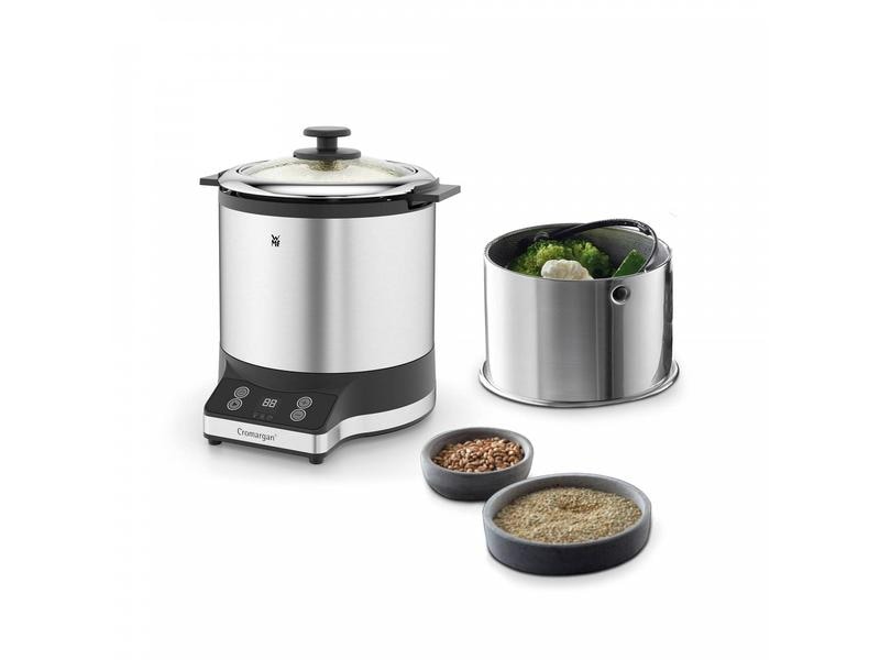 WMF Reiskocher Küchenminis 1 l 220 W-Reiskocher mit Garaufsatz und lunchboxfähigem Innentopf