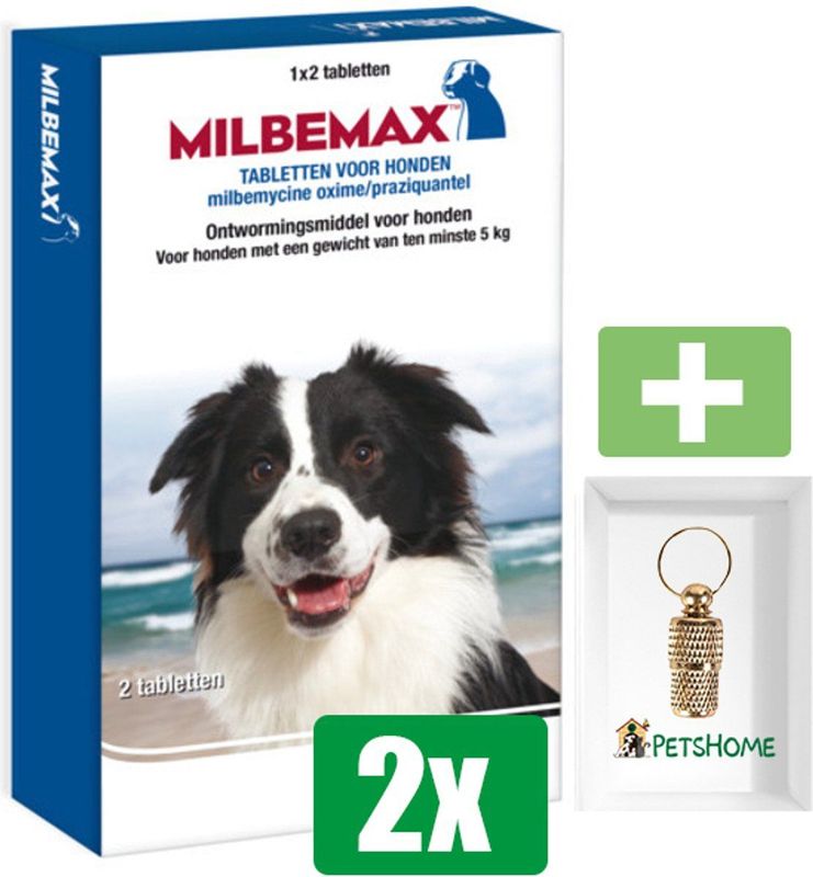 Milbemax - Ontworming Tabletten - Hond 5 - 75 kg - Tabletten
