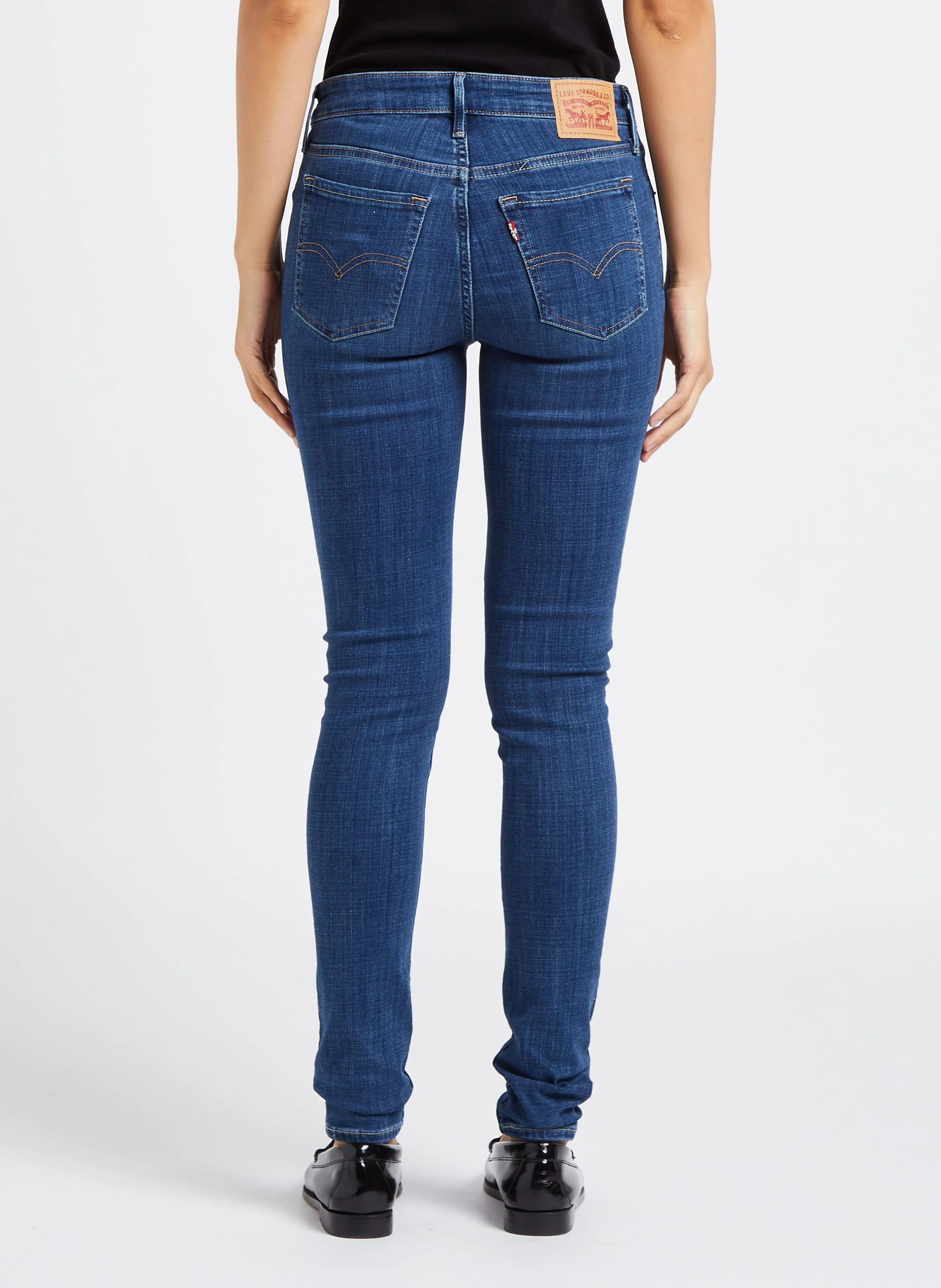 711 SKINNY - Jean skinny en coton stretch| Jean Délavé