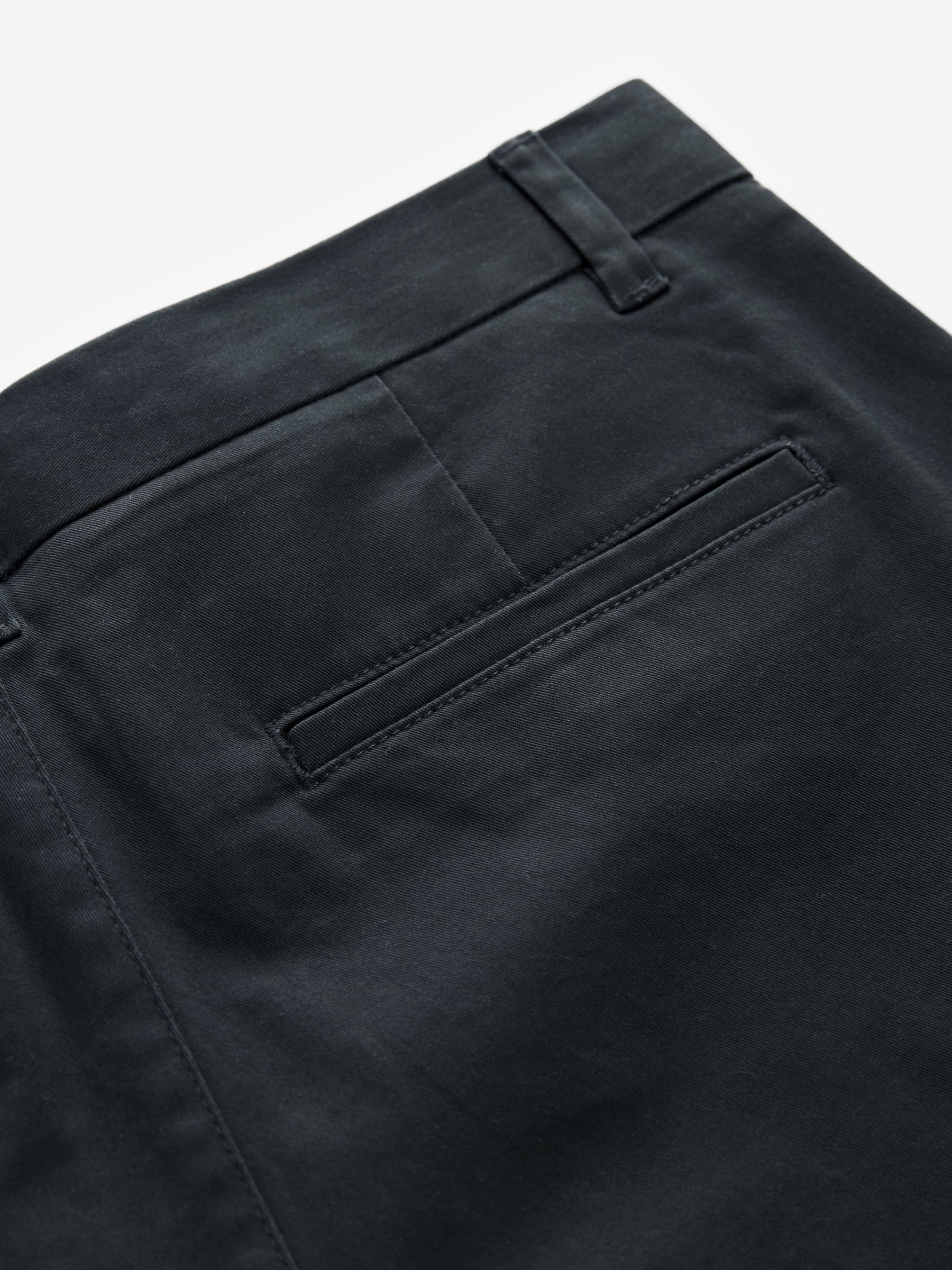 Antracietgrijs - Straight fit - Stretchy chino