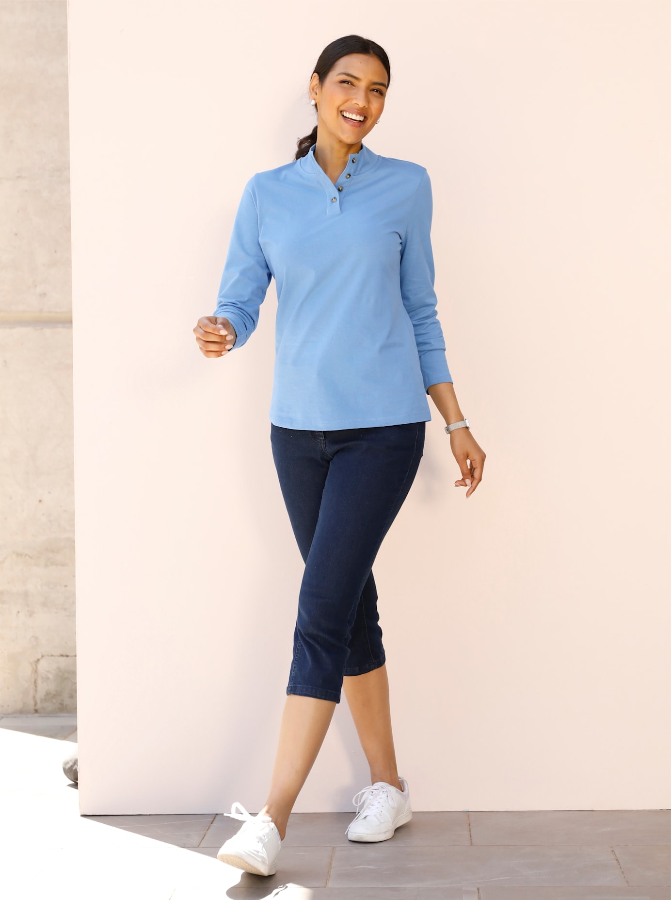 Classic Basics Stehkragenshirt »Shirt«, 1 Stk.