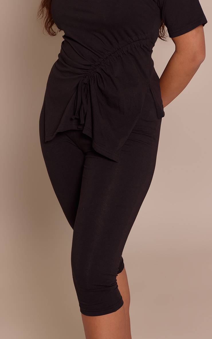 Noir Pantalon Capri Sculptant