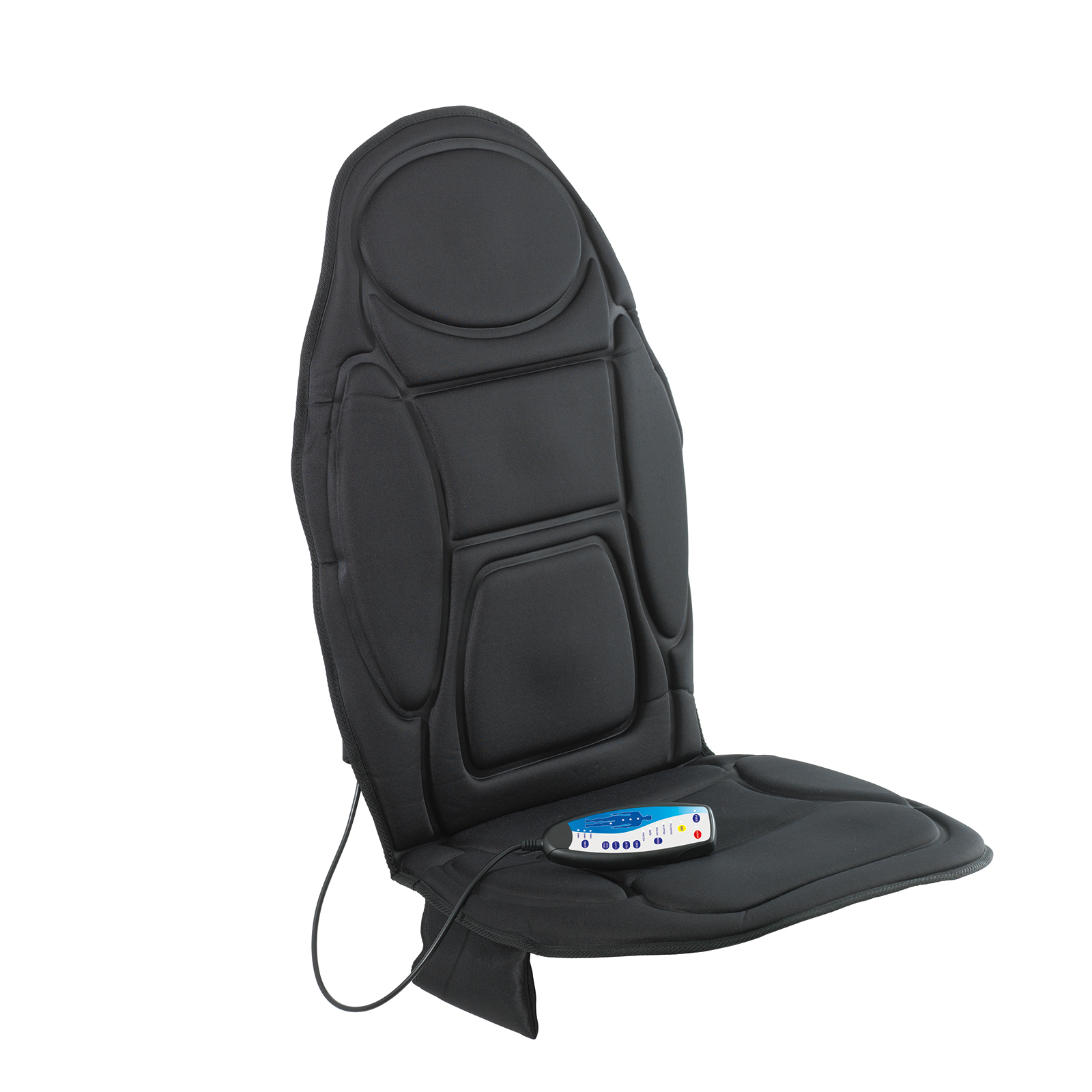 VITALMAXX Massagematte - schwarz - 5 Zonen - 109 cm
