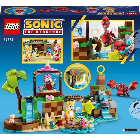 L'ile de sauvetage des animaux d'Amy Lego Sonic 76992