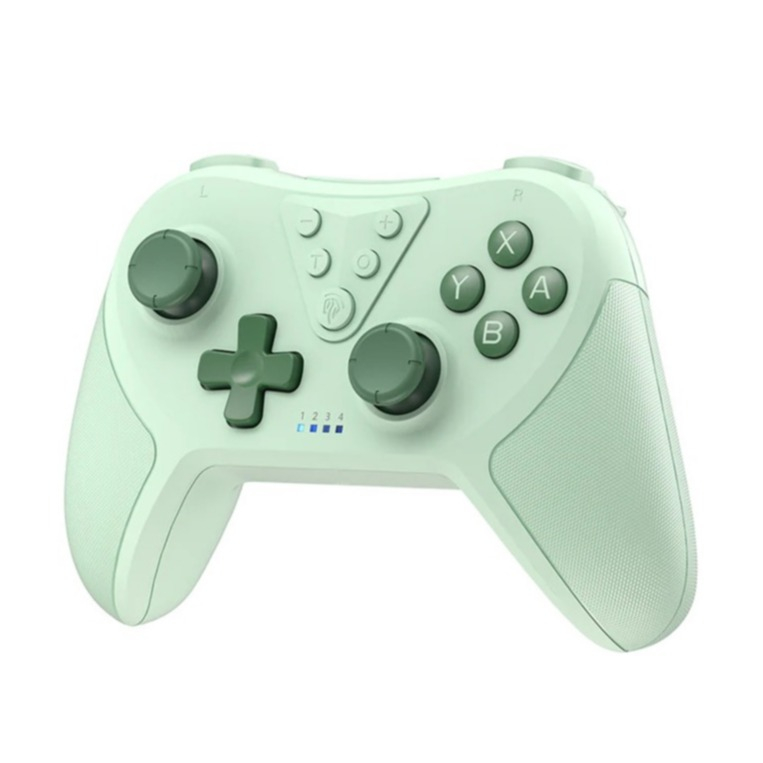 Kabelloser Bluetooth 5.0 Wireless Grip Game Controller für Nintendo Switch / Switch 2 / Windows (T37 / VG-M019) - Grün