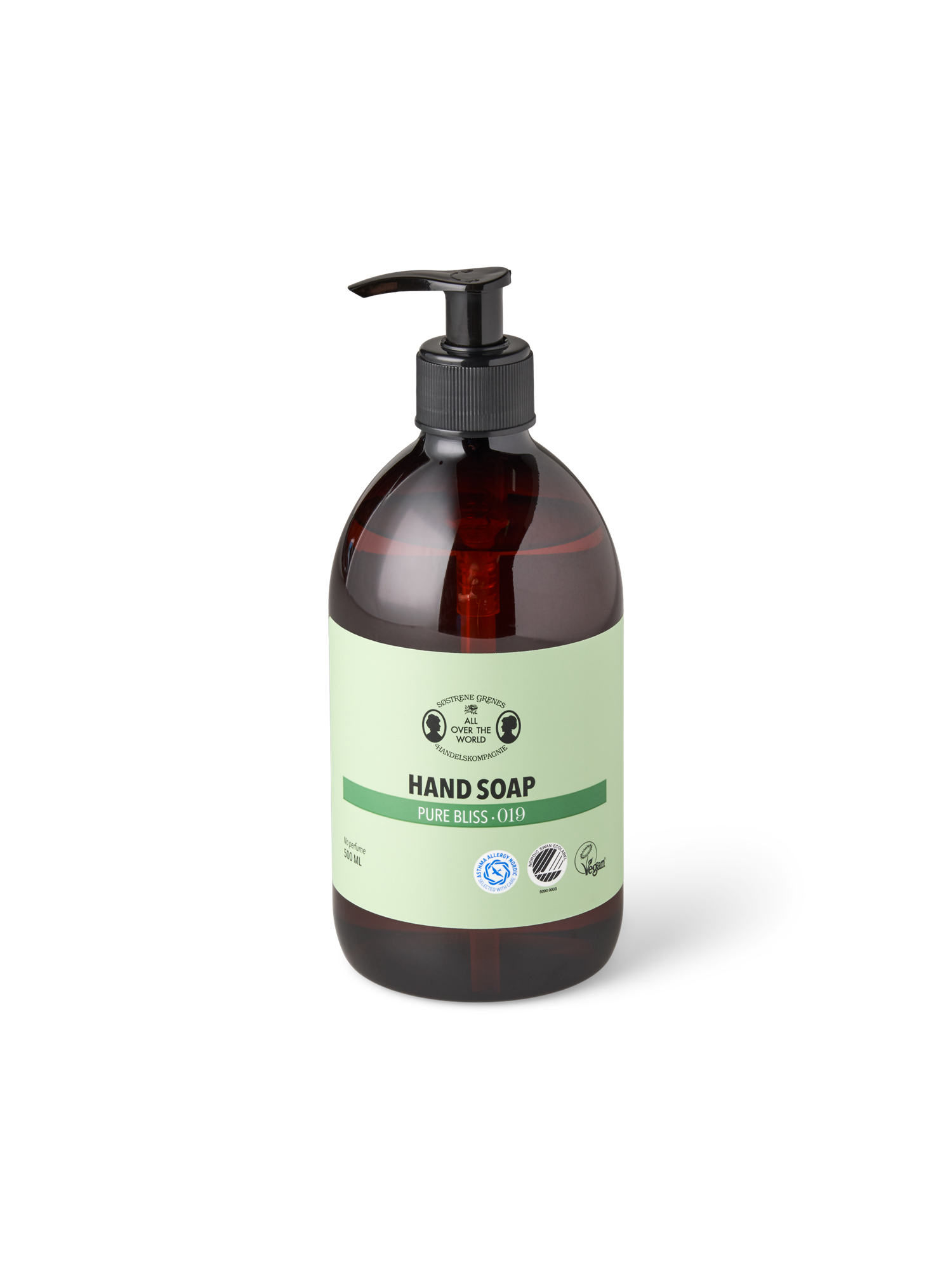 Pure Bliss Håndsæbe | Parfumefri. 500 ml. | Brown