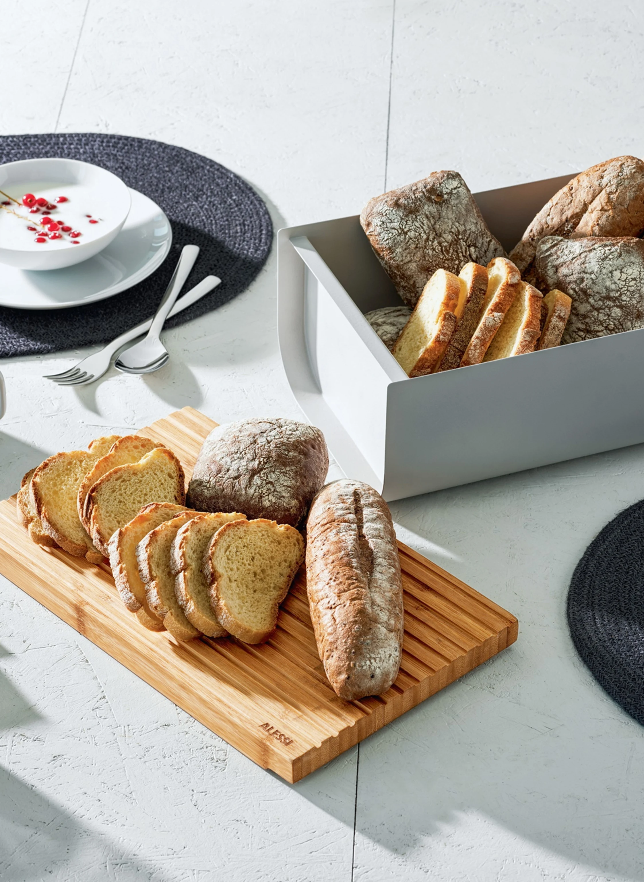 ALESSI Brotkasten MATTINA