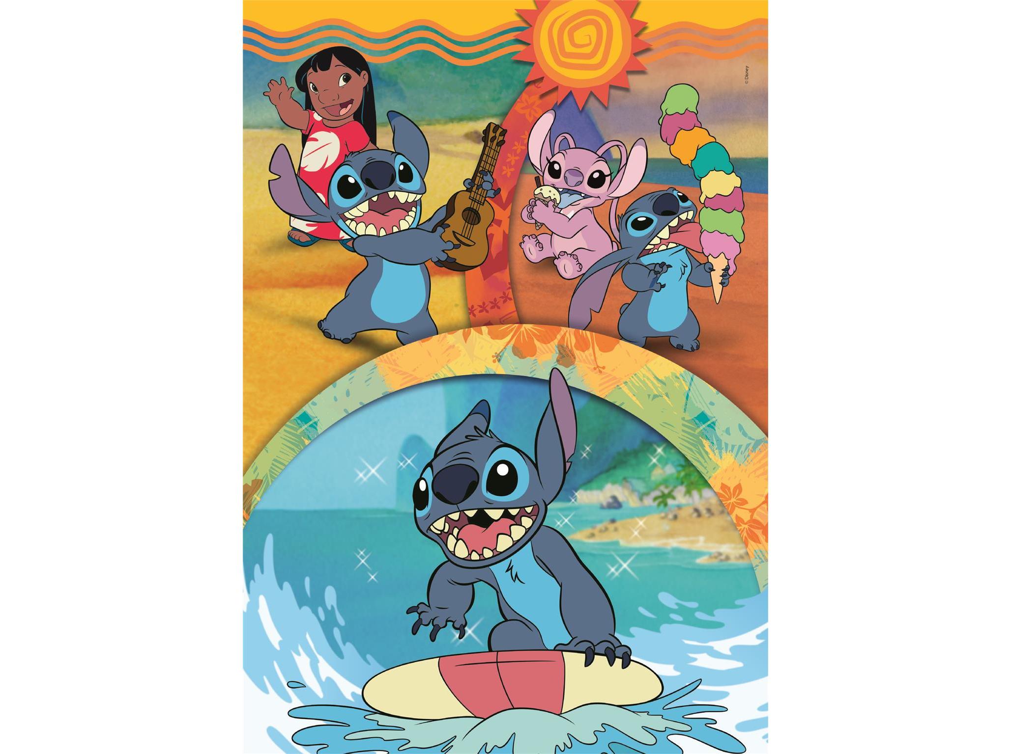 PUZZLE DISNEY STITCH CLEMENTONI 104 PEÇAS