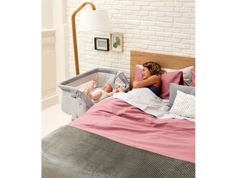 Chicco Beistellbett Next2Me Dream – Sage Platzsparendes und bequemes Kinderbett