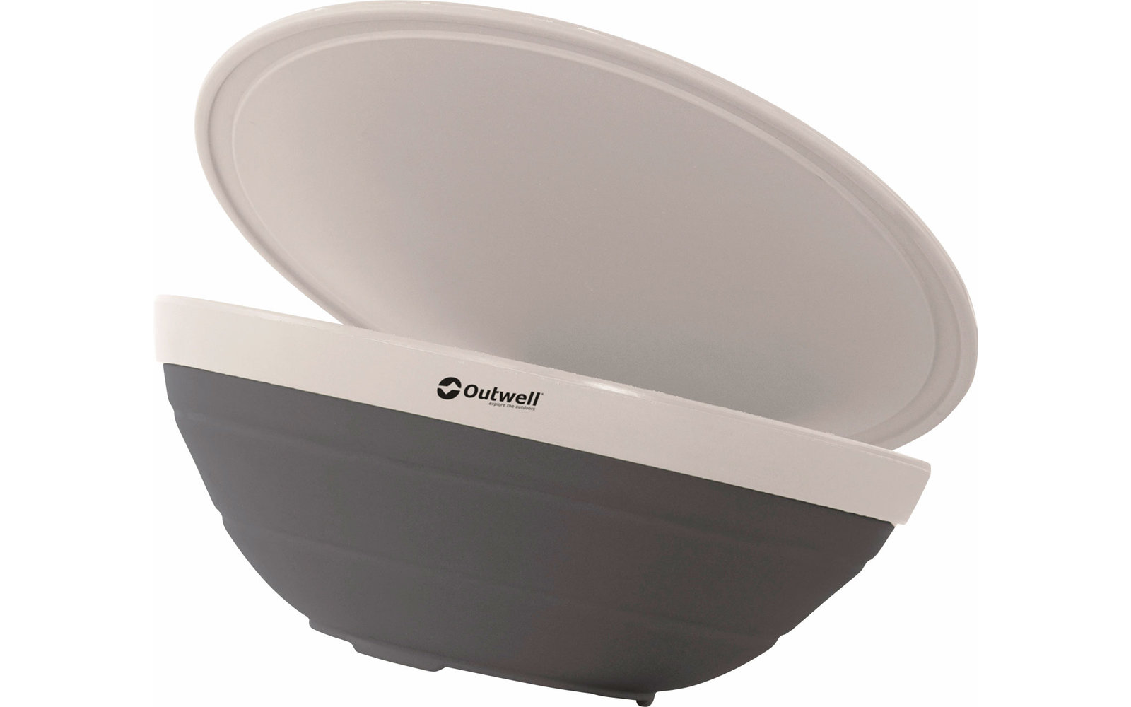 Outwell Collaps Bowl Colander Set Schüssel mit Sieb und Deckel Set 3 teilig 3,5 Liter