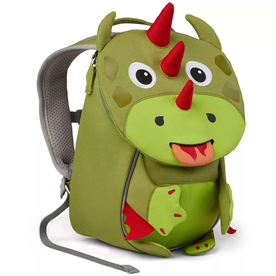 Affenzahn Kleine Freunde - Kinderrucksack: Drache, grün