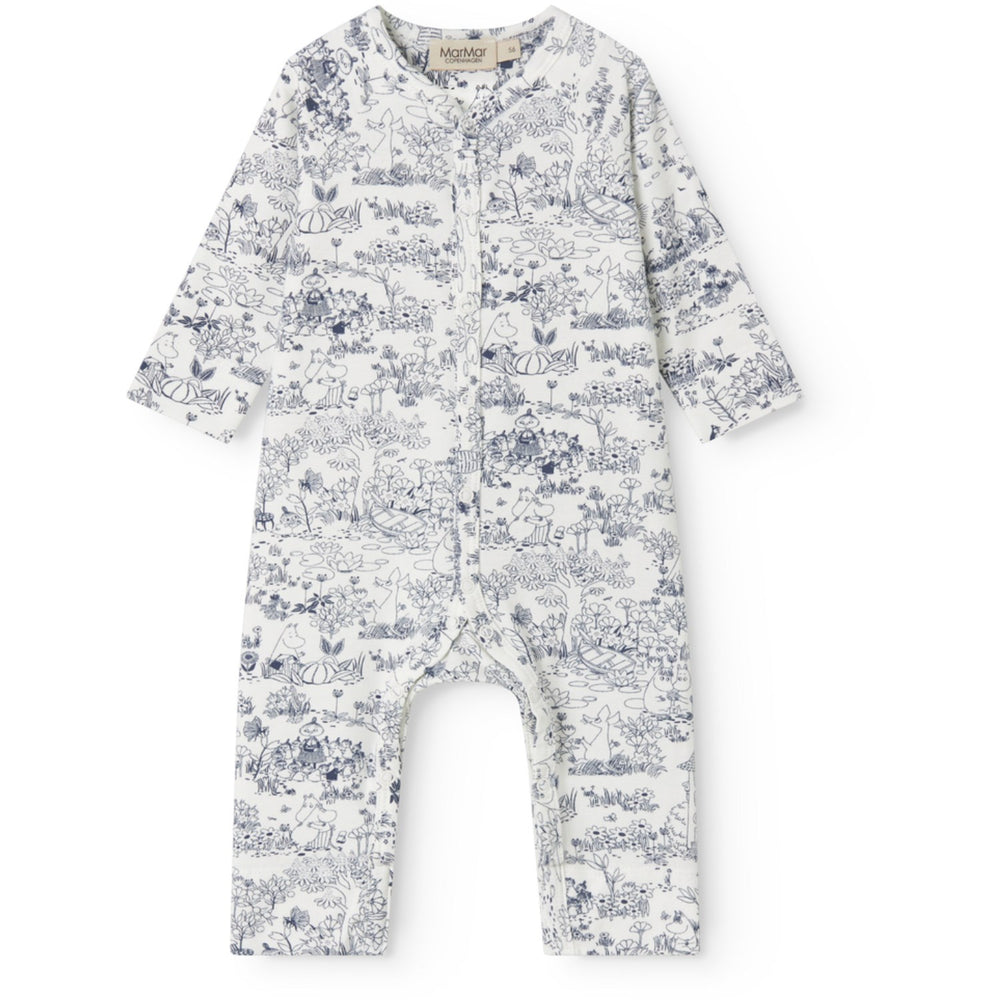 Køb MarMar Newborn Modal Smooth Print Moominvalley Rena Heldragt
