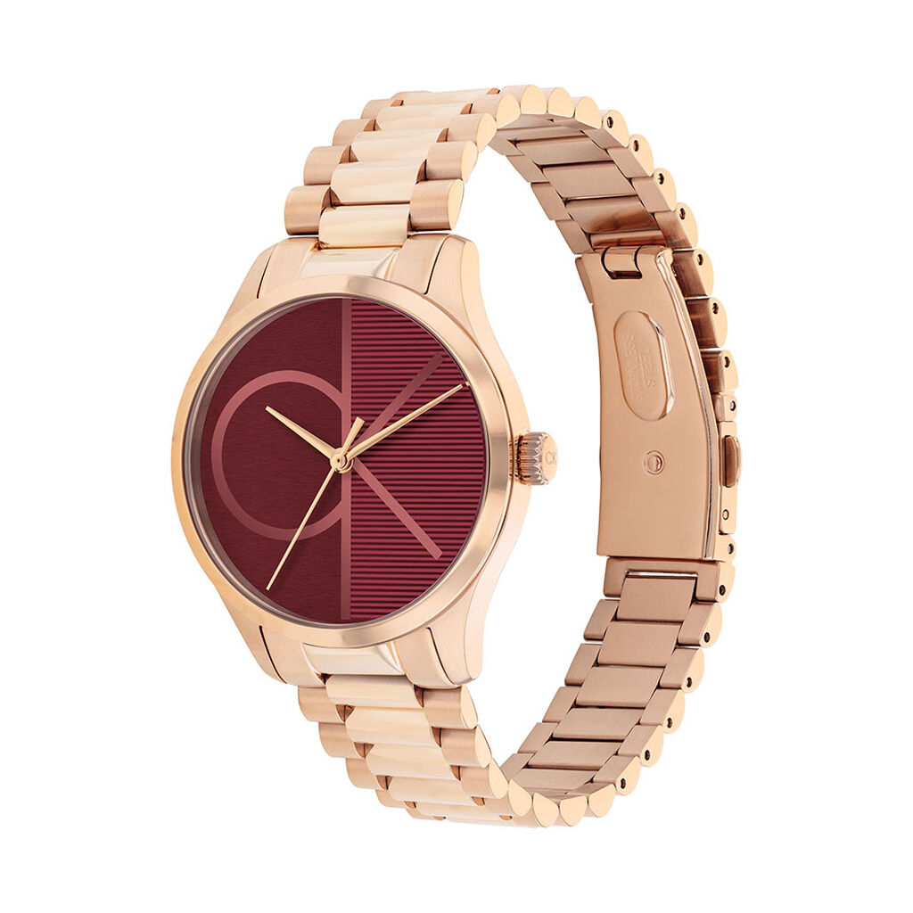 Montre Calvin Klein Iconic Bordeaux