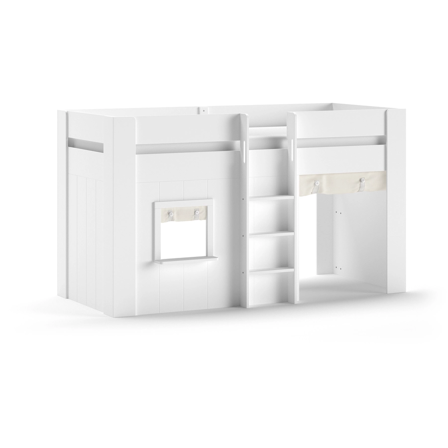 VIPACK Spielbett RENO 90 x 200 cm creme-weiß