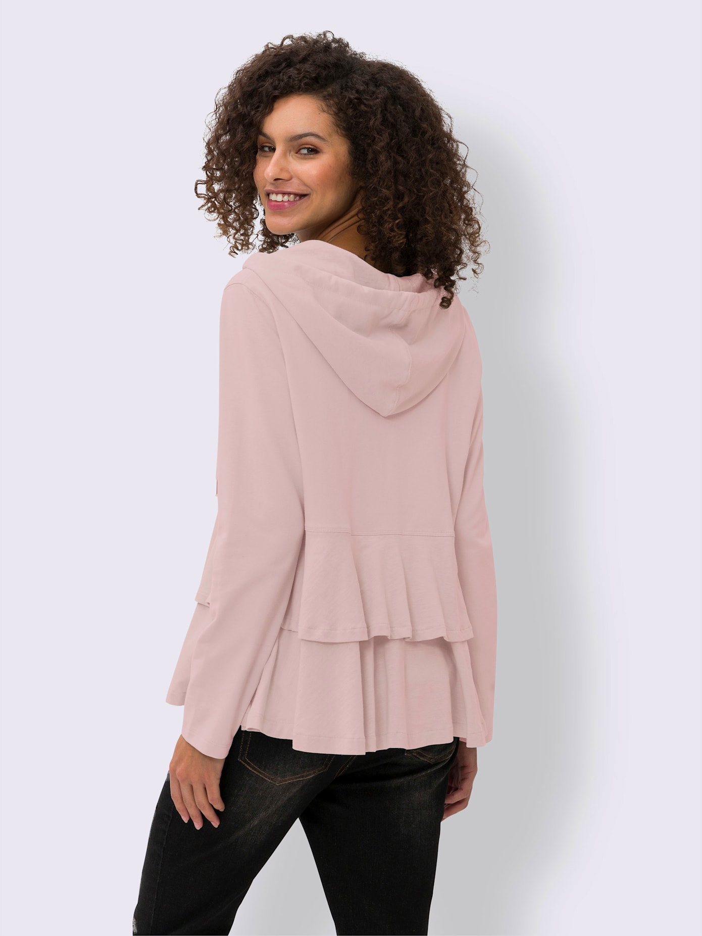 Veste légère volants affinants
