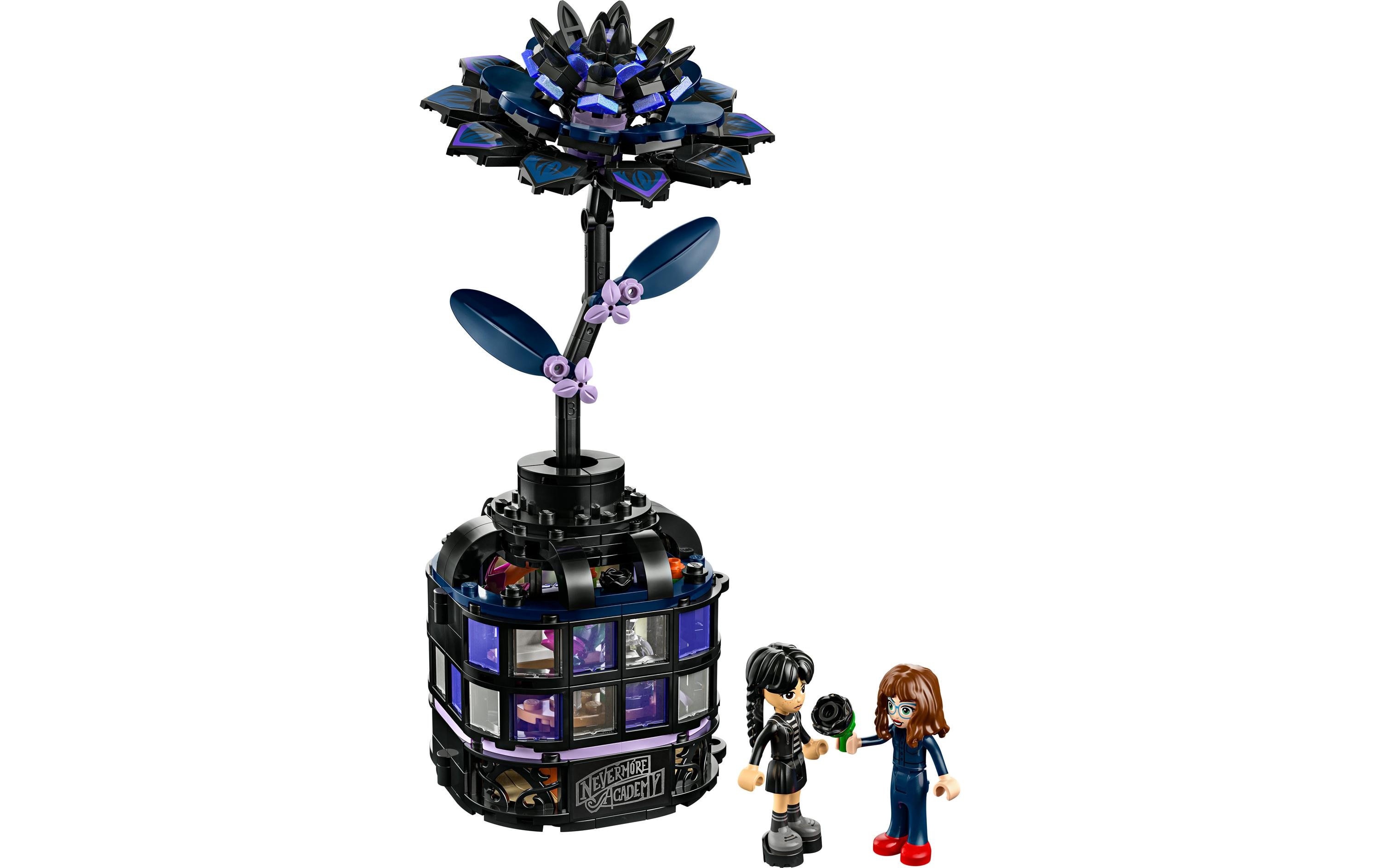 Wednesday Schwarze Dahlie 76784Bauspielzeug und elegantes Ausstellungsstück für Botanik- und Designfans
