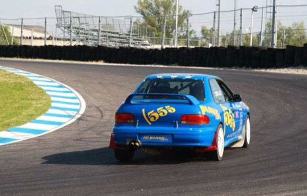 Subaru Impreza fahren in Pavia als Geschenkidee