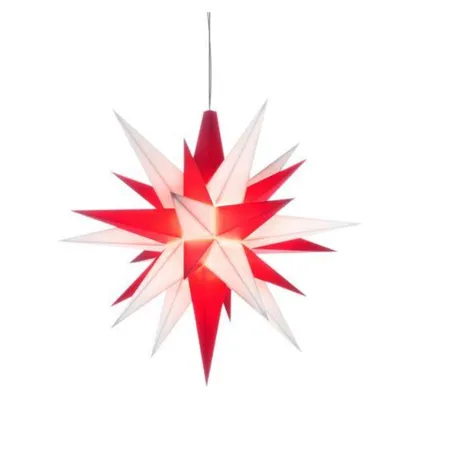 Herrnhuter Sterne InnensternA1e weiß/rot ø 13cm, mit LED