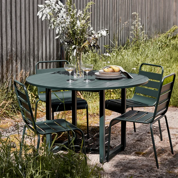 House Doctor - Helo Outdoor Tisch, 90 x 200 cm, grün