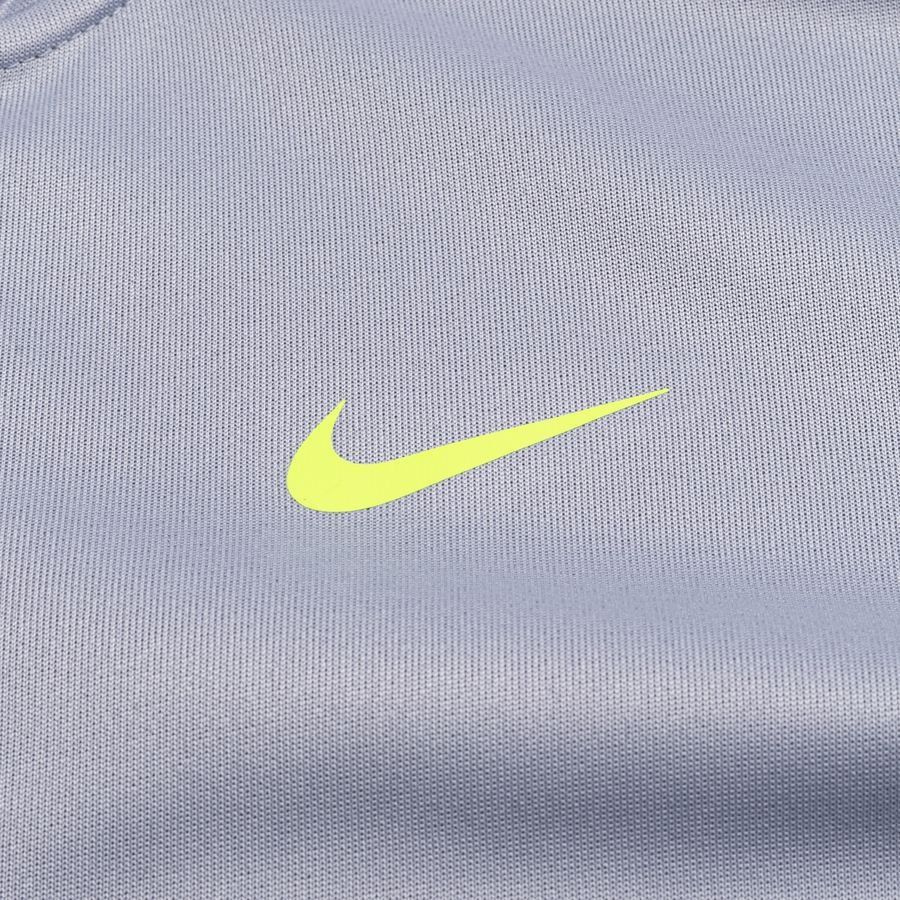 Nike Haut d'Entraînement NSW Repeat - Gris/Jaune Fluo/Noir