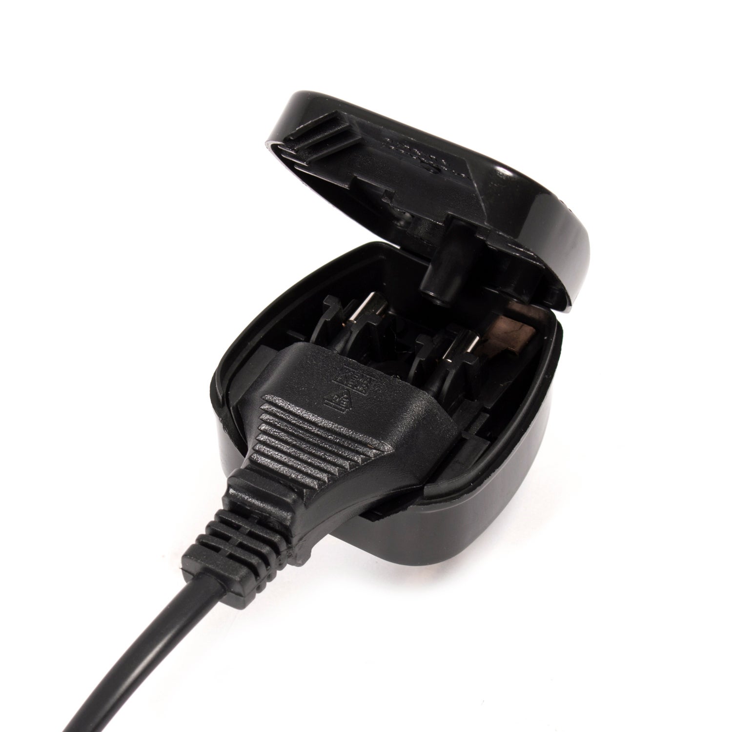 Powerconnections PC8338-BK-R-10A adapter Euro - UK