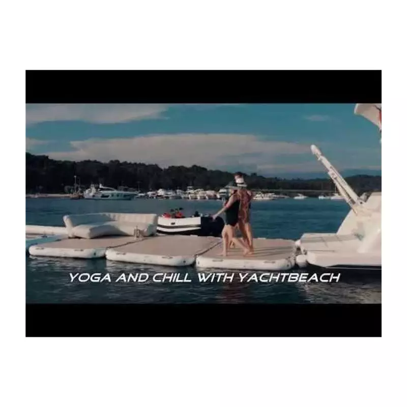 Plateforme gonflable YACHTBEAH Platform 4.1 Premium, Gold