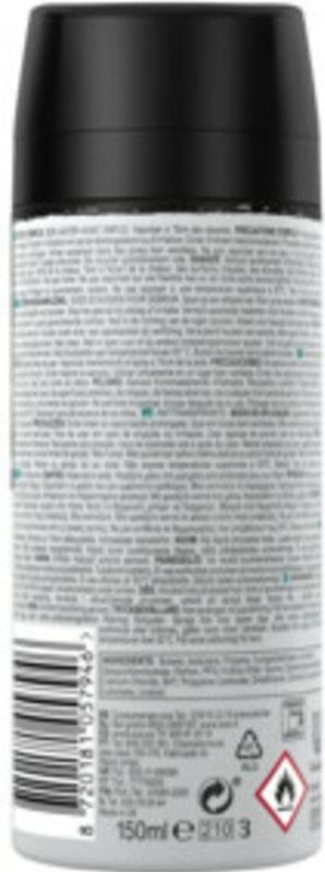 Axe Apollo Anti-transpirant Spray - 6 x 150 ml - Voordeelverpakking