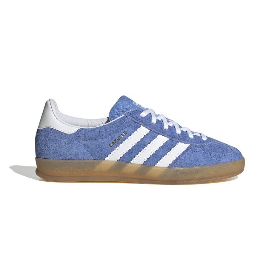 adidas Originals Chaussures Gazelle - Bleu/Blanc/Doré Femme
