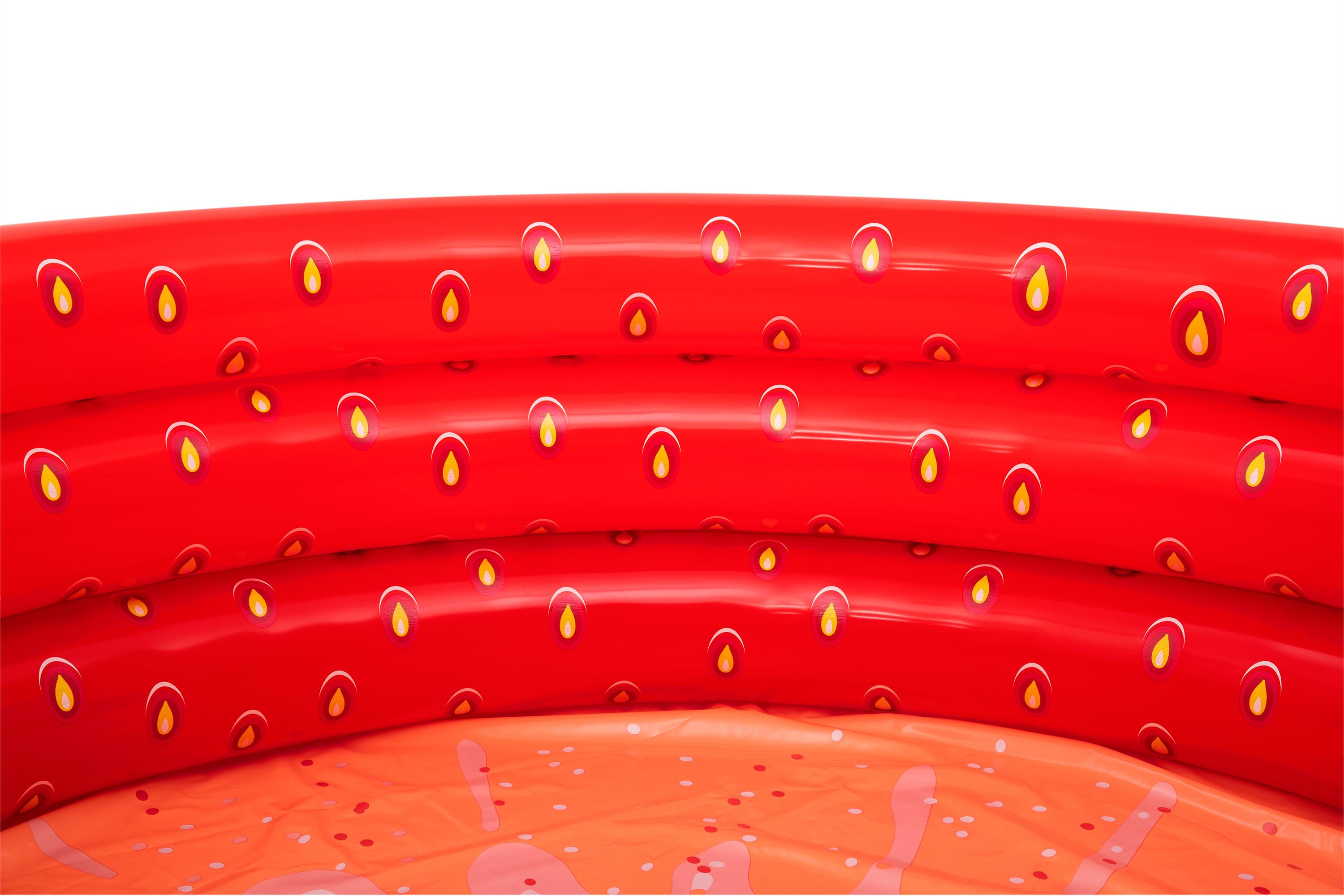 Planschbecken Sweet Strawberry 168 x 38 cm
