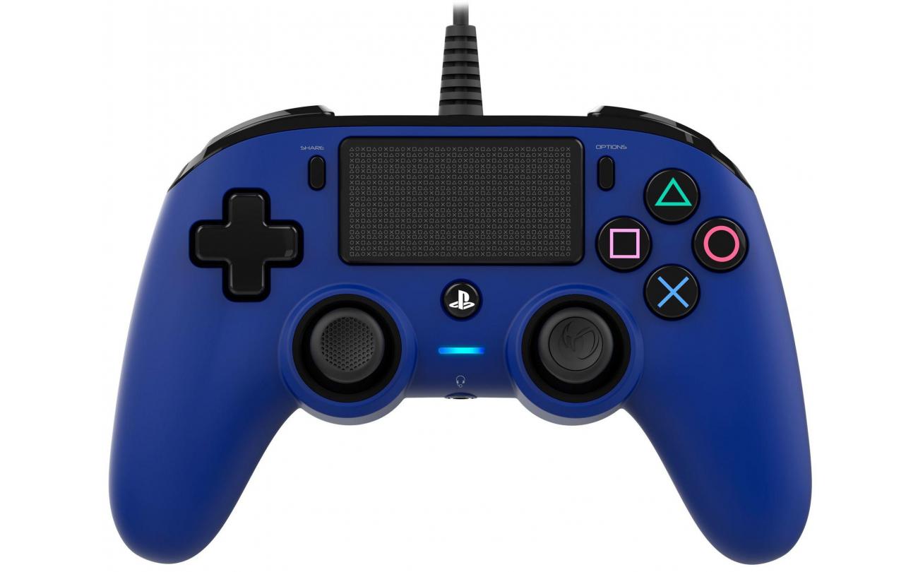 PS4 Nacon Wired Official Controller Blauw