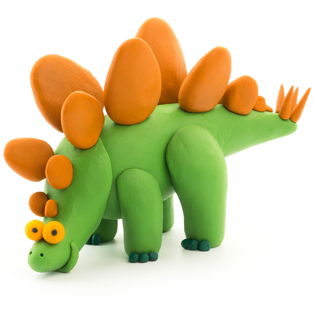 Hey clay boetseerklei dino's - 6 figuren
