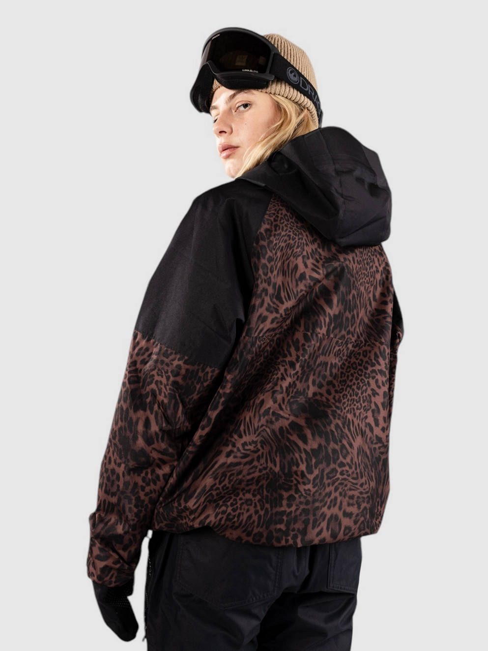 Volcom Revna 20K Shell Jacket leopard