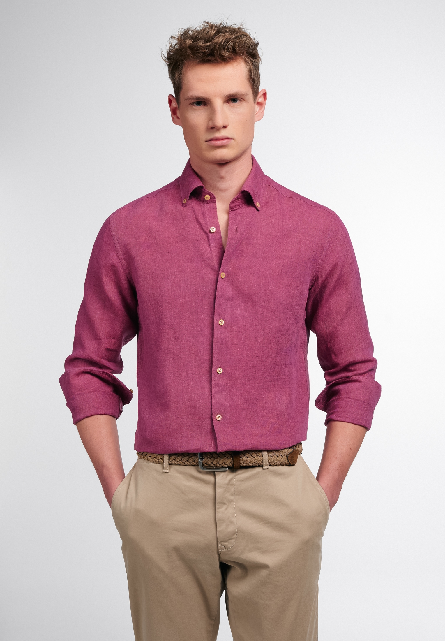 Eterna Langarmhemd »SLIM FIT«