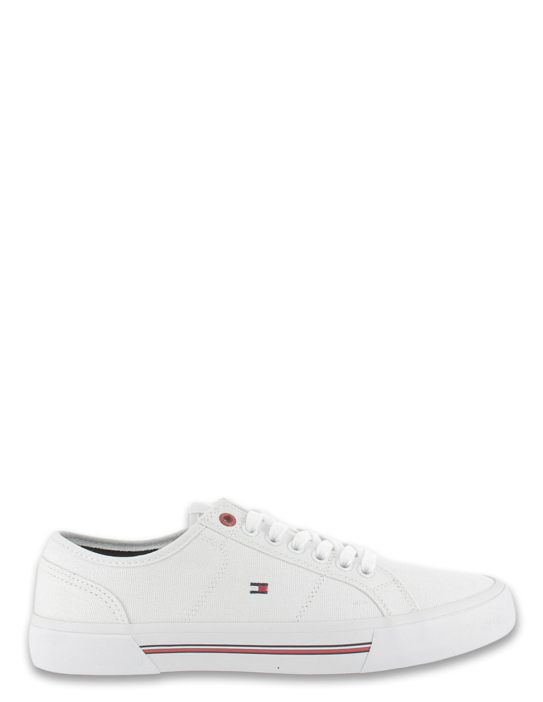 tommy hilfiger baskets de ville homme core corporate vulc blanc