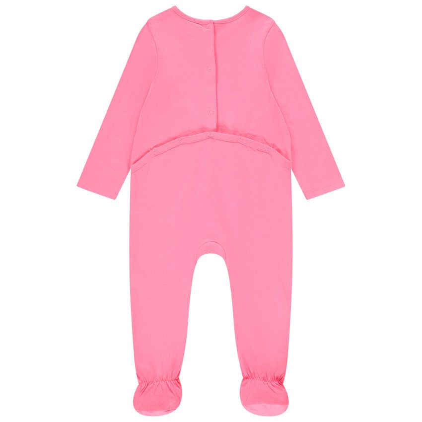 Dors-bien manches longues print lapin pour bébé fille - Multicolore