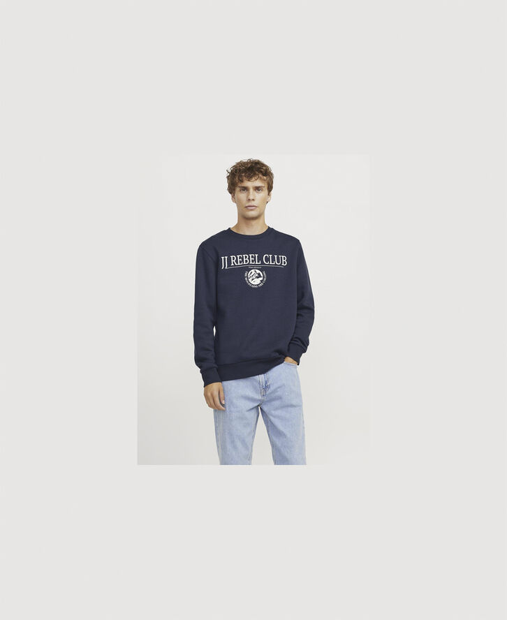 JJ-REBEL JREBANDREW SWEAT CREW NECK Sky captain
