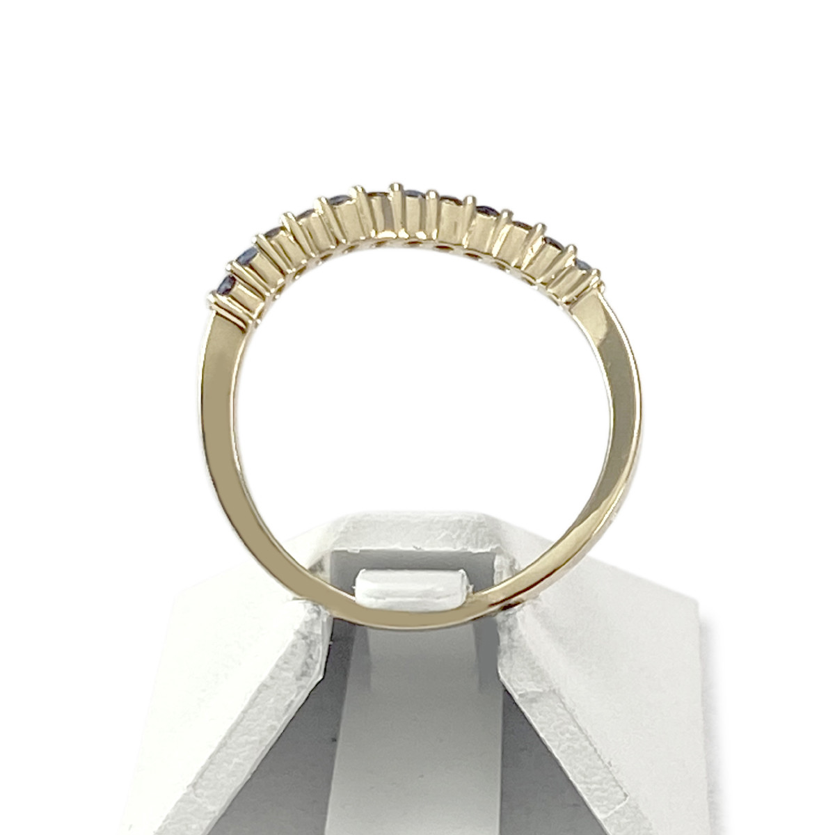 Bague d'occasion or 750 jaune saphirs