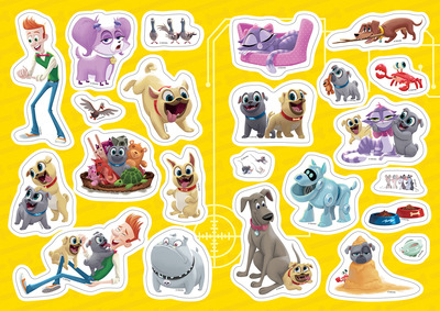 Disney Puppy friends Fargeleggingsbok