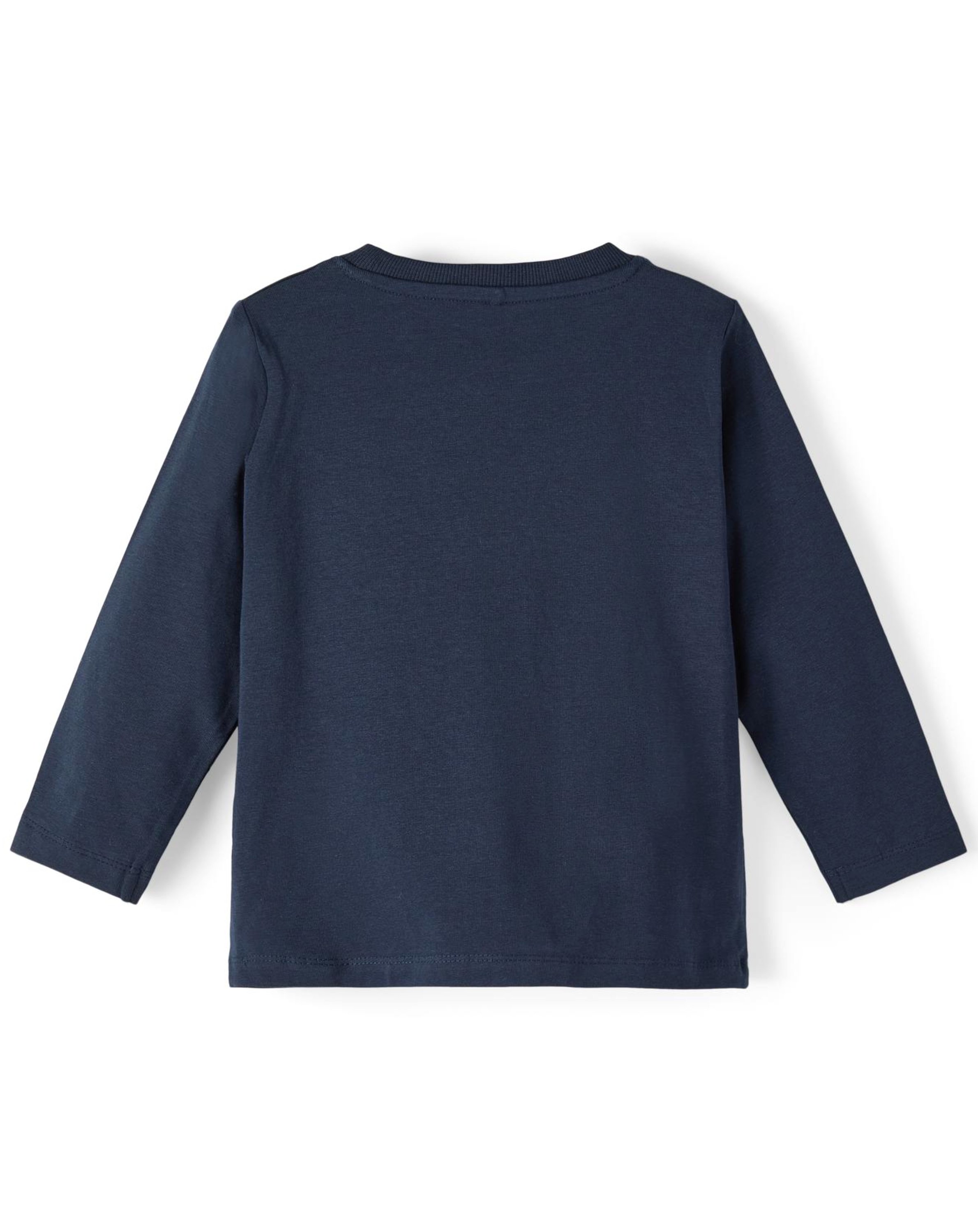 Langarmshirt NMMBIS in dark sapphire