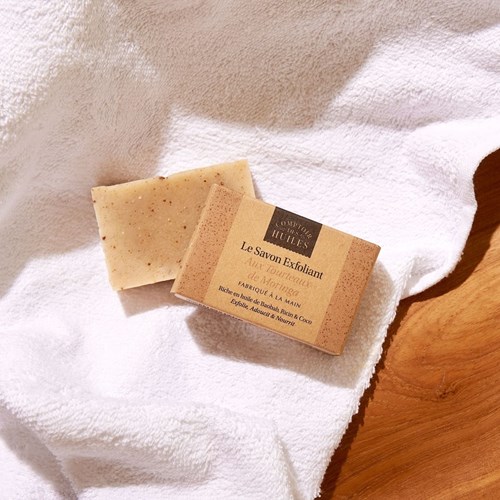 Savon exfoliant bio