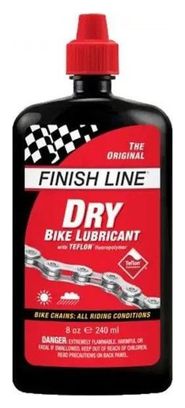 Lubrifiant au Téflon FINISH LINE DRY LUBE TEFLON PLUS - Toutes Conditions (240 ml)
