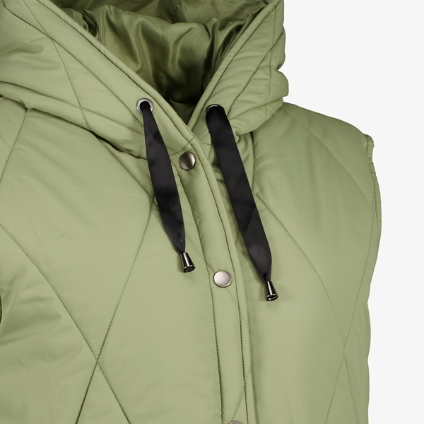 TwoDay lange dames bodywarmer groen
