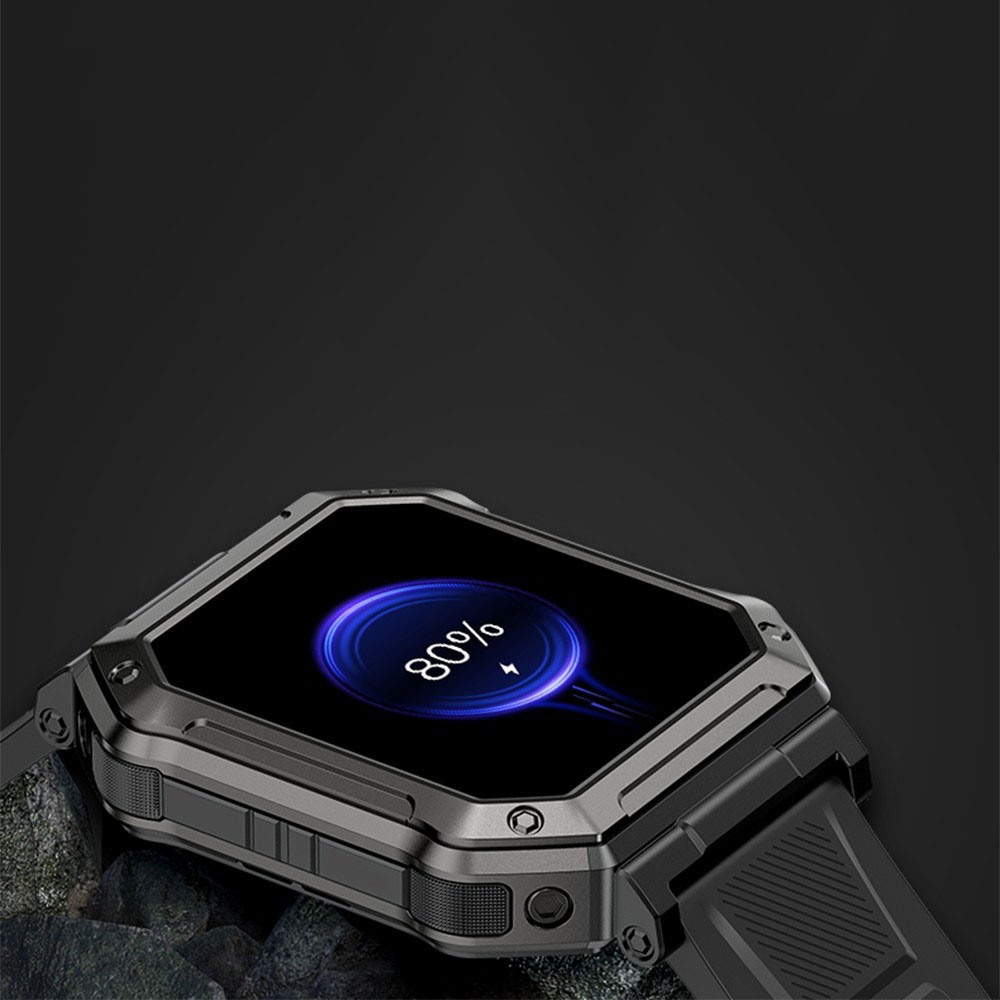 Fitness Tracker Smart Watch mit Herzfrequenz- / Blutdruckmessung und 1.91