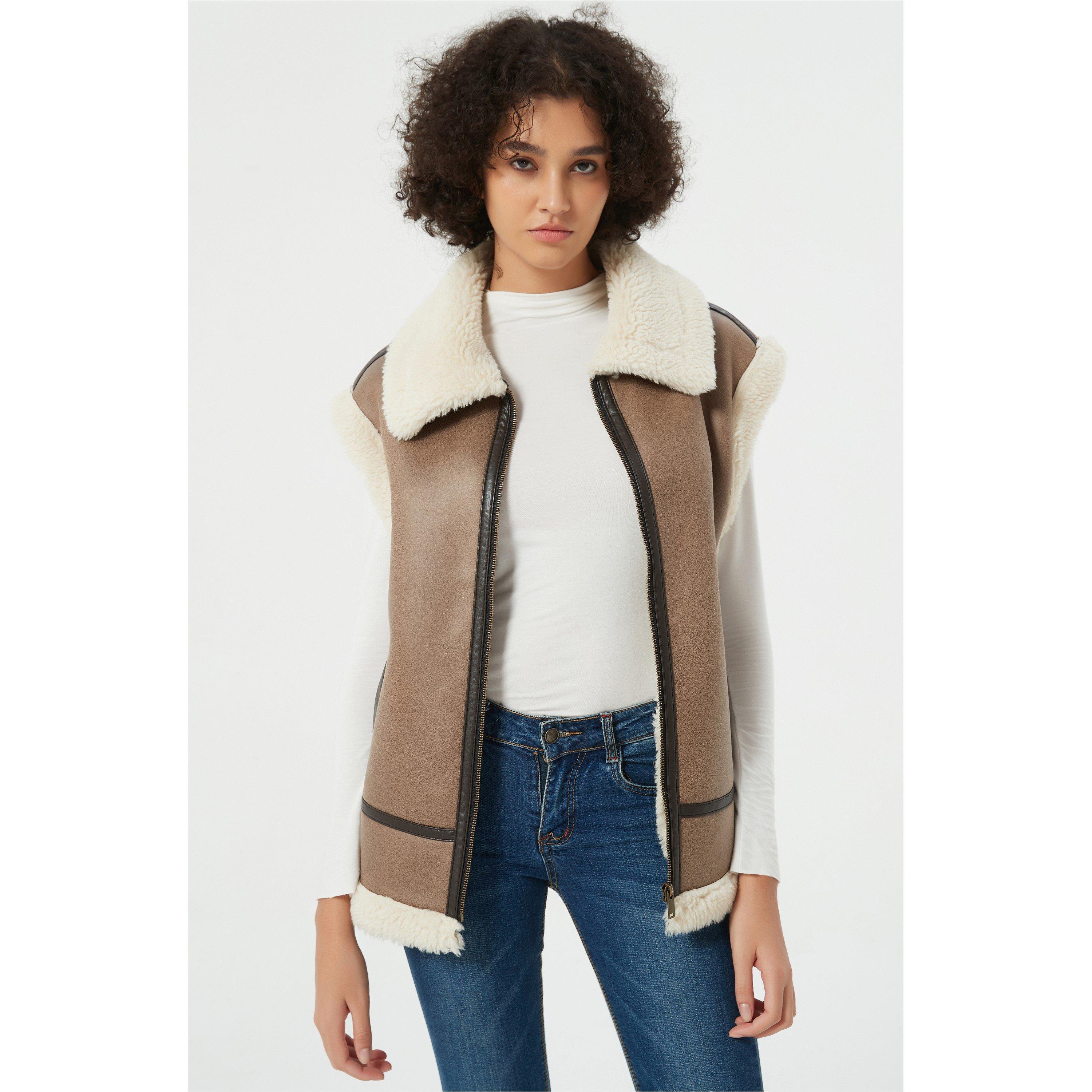 Be You B Suedette Aviator Gillet