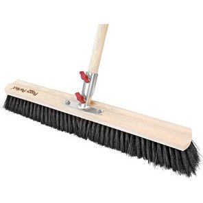 Balai de salle 'Tiger', manche en bois, 600 mm