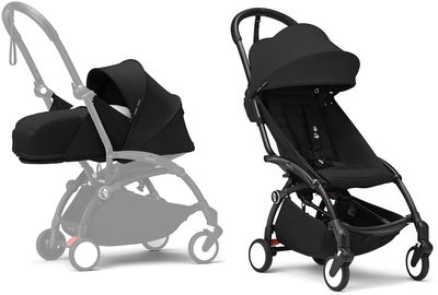 Stokke YOYO 3 Sportsvogn inkl. Newborn Pack, Black/Black